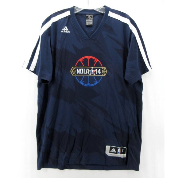 NBA All Star Game Jersey Warm Up Large Adidas New Orleans Nola 2014 - Picture 1 of 13